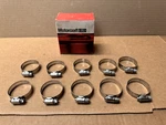 Nos Ford Hose Clamp Shelby Boss Logo B7AZ-8287-C YF-232 Set Of 10 3/4". Fixed Price $67.31.