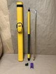 Mcdermott Lucky G238 G-core 2PC Pool Cue Stick In Yellow Case (G29016555). Fixed Price $169.00.