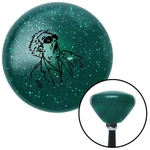 Black Great Scott Green Retro Metal Flake Knob W/ M16X1.5 Insert Shifter. Fixed Price $89.95.