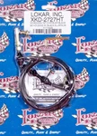 Lokar XKD-2727HT Hi-tech Kickdown Cable Adjustable Length Braided Stainless. Fixed Price $142.95.