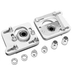 Fit 94-04 Ford Mustang +/- 2.5 Adjustable Alignment Camber Caster Plates White. Fixed Price $63.79.