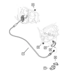 Genuine Mopar Shift Cable 52107700AE. Fixed Price $215.94.
