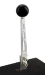 Lokar MSL620F 6" Billet Aluminum Straight Machine Finish Manual Shift Lever.... Fixed Price $212.72.
