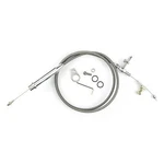 Lokar #KD-24L60HT Transmission Kickdown Kit Braided Stainless. Fixed Price $147.95.