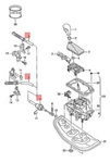 Audi A6 Allroad Quattro Avant S6 Cable For Shift Mechanism 4F0713265D 07-10. Fixed Price $205.86.