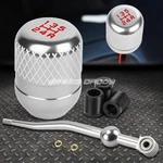 Aluminum Dual Bend Short Shifter+silver 5-SPEED Netted Knob For Ek/ej/eg. Fixed Price $22.87.