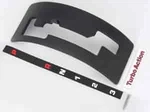 Turbo Action 70072B Cheetah Scs Black Gate Plate. Fixed Price $69.69.