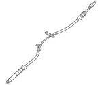 Genuine Mazda Cable BCKA-46-500D. Fixed Price $142.21.