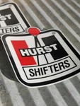 2 Vintage Style Hurst Shifter 3" Decals. Nhra Nascar Hotrod Ratrod Sticker. Fixed Price $8.00.
