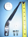 Chrome Stick #0015 + Speed Knob For Hurst Shifters 1983-2004 Mustang T5 TR3650. Fixed Price $99.00.