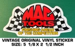 Mac Tools Finishing Ahead - Vintage Original Vinyl Decal Sticker Automotive. Fixed Price $7.33.