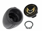 1970-81 Firebird Shift Knob With Gold Emblem Button Automatic Oer. Fixed Price $64.95.