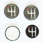 1980S Hurst Usa New 4 Speed Shifter Knob Plastic Clear Lens Pattern Disc. Fixed Price $19.99.