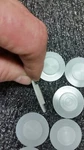 Triumph SPITFIRE/GT6 Leaf Spring Spacers 0.73 Button X 0.06 Thick - 8 Pieces. Fixed Price $35.00.