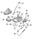 Genuine Mopar Transfer Case Shift Cable 52126222AE. Fixed Price $389.85.