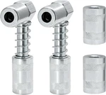 2 Pcs 90 Degree Grease Coupler Gun Adapter, Fittings. Fixed Price $19.03.