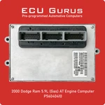 2000 Dodge 5.9L (gas) At Engine Computer P56040410 "vin Programmed" Ecm Pcm. Fixed Price $319.95.
