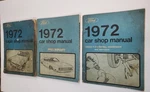 1972 Mercury Capri Shop Manuals 3 Books Oem. Fixed Price $35.99.