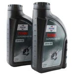 Fuchs 2 Liter Titan Supergear Mc Sae 80W-90 Oil X 1L Audi Bmw Ford Mb. Fixed Price $29.95.