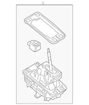 Genuine Audi Gear Shift Assembly 8K1-713-105-AB. Fixed Price $592.09.