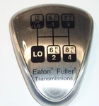 Oem Eaton Fuller Speed Transmission Shift Knob Medallion Pattern 5586113. Fixed Price $23.50.