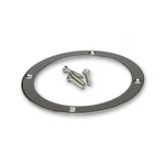 Lokar Shift Boot Ring 70-SSR; Round 5.25 In., Stainless Steel. Fixed Price $29.95.