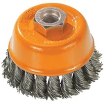 Walter 13F300 3" M10X1.25 Wire Cup Brush With Knot Twisted .015 For Steel. Fixed Price $44.99.