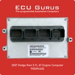 2007 Dodge 5.7L At Engine Computer P05094402 "vin Programmed" Ecm Pcm Ecu. Fixed Price $189.95.