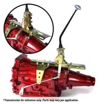 Gm 4L60E Side Action Shifter Kit 16" Black Arm W/ Bend And Billet Knob Rat Custo. Fixed Price $630.25.