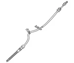 Genuine Mazda Cable KD31-46-500. Fixed Price $85.69.
