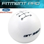 Ford Racing 15-19 Mustang GT350 White 6-SPEED Shift Knob 2" Diameter M-7213-M8SW. Fixed Price $110.00.