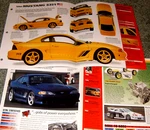 2-1995 Mustang Saleen S351 Spec Info Poster Original Brochure Ad Sn 94-98 Ford. Fixed Price $18.99.