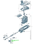 New Volkswagen Arteon 3H7 Selector Mechanism Cable Abutment 3QF713323. Fixed Price $85.30.