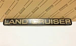 Genuine Toyota Land Cruiser Rear License Plate Cover Gold Emblem 100 105 Series. Fixed Price $44.95.