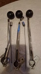 Vintage Hurst Lightning Rod Shifter 3 Stick Automatic Olds Cutlass 442. Fixed Price $600.00.