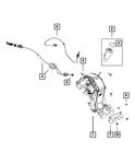 Genuine Mopar Transmission Shifter 68021388AK. Fixed Price $157.95.