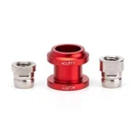 Acuity 1924-K4 Satin Red Boot Collar Fits Honda / Acura M10X1.5 Shifters. Fixed Price $39.00.