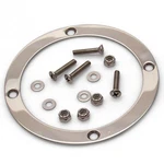Round Boot Trim Ring With Hardware American Shifter ASCTR101 Street Rod. Fixed Price $30.02.