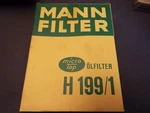 Mann Transmission Filter H199/1 Made In Germany New Old Stock. Fixed Price $39.99.