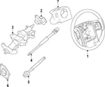 Genuine Ford Series Super Duty 2013-2016 Steering Column Housing EC3Z-3F791-AA. Fixed Price $272.96.