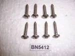 Shifter Plate Screws 8 Stainless Camaro New BN2695. Fixed Price $9.68.