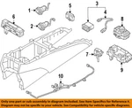 Hyundai Oem 15-16 Genesis Center Console-cover 84653B1100. Fixed Price $21.94.