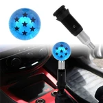 Universal Blue 7 Star Dragon Ball Z Round Knob Automatic Gear Shifter. Fixed Price $18.00.