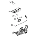 For Dodge Durango 21-25 6FE061A9AF Automatic Transmission Shift Lever Knob. Fixed Price $249.42.