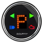 Autometer 1460 Designer Black Chrome Transmission Shift Indicator 2-1/16". Fixed Price $258.47.
