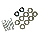 Manual Transmission Shifter Rod Hardware Kit 4 Speed 1967-69 Lemans 18PC. Fixed Price $26.00.