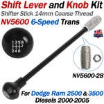 Shifter Stick Lever Knob For 2000-05 Dodge Ram 2500, 3500 Trans NV5600-28. Fixed Price $48.99.