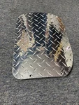 Warrior Shifter Cover (w/out Cut Out) Polished Diamond Plate - 90742. Fixed Price $75.00.