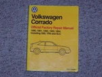 1993 Vw Volkswagen Corrado Factory Workshop Service Repair Manual VR6 Slc. Fixed Price $184.45.