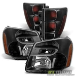 2005-2009 Chevy Equinox Headlights +tail Lamps 06 07 08 Left+right. Fixed Price $159.99.